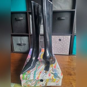 *NEW* Wms. Sz. 9.5 Black Knee-High Boots